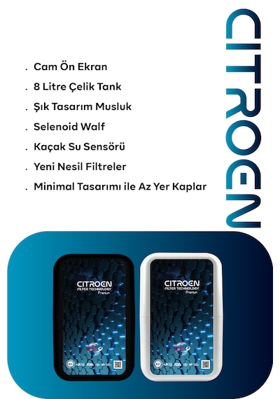Ph9 Pompasız Su Arıtma Cihazı 6 Filtreli Yüksek Performans