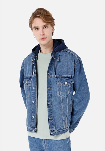 Colin's Colins Oversize Fit Düğmeli Astarsız Erkek Mavi Jean Ceket Cl1068557 Q1.v1 Dn08386 Mavi Colin's Colins Oversize Fit Düğmeli Astarsız Erkek Mavi Jean Ceket Cl1068557 Q1.v1 Dn08386 Mavi
