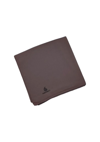 Mim Eşarp Mısırlı Eşarpları Medine Ipeği Büyük Boy Eşarp 110x110 Cm Sütlü Kahve