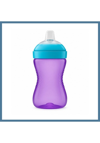 Bezos Yumuşak Uçlu Bardak 300 Ml Mor Renk: Mor Btkfz