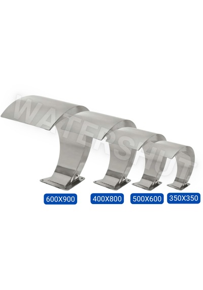 500x600mm Kobra Tip Havuz Şelalesi Et Kalınlığı 1,5mm