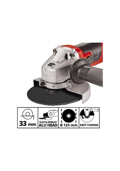 Avuç Taşlama, 125 Mm Disk Çapı, Dayanıklı Ve Pratik