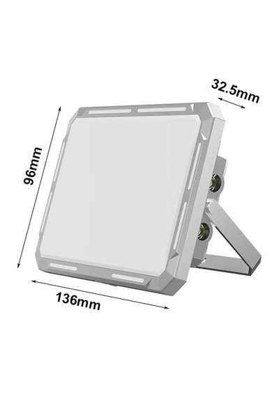 Kxk-686 Şarjlı 3 Renk Işıklı 50watt Mini Projektör 7 Mod