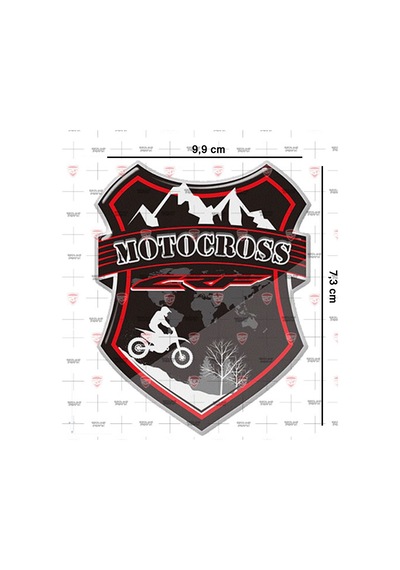 CRF 3D Damla Sticker