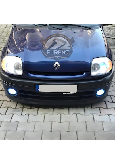 Renault Clio Symbol Hb Sedan 1998-2002 Uyumlu H Lip Esnek Ön Lip 2 Parça Karlık Ön Ek Tampon Altı Dill