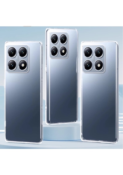 Xiaomi 14t Pro Kılıf Zore Süper Silikon Kapak Seffaf