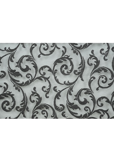 Sultan 2 Model Antrasit Renk Pileli Fon Perde 75x260 Cm Antrasit