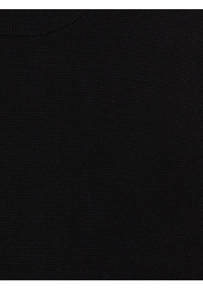 Lcw Vision Siyah Kadın Kısa Kollu Triko Kazak