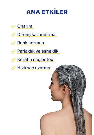 id-T Hızlı Saç Uzamaya Yardımcı Onarıcı Keratin Etkili Yoğun Bakım Saç Maskesi ﻿﻿350 ML