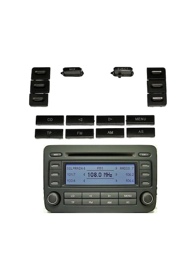 Volkswagen Caddy 2004 - 2011 Radyo Parça Tus Dügmesi 457583919