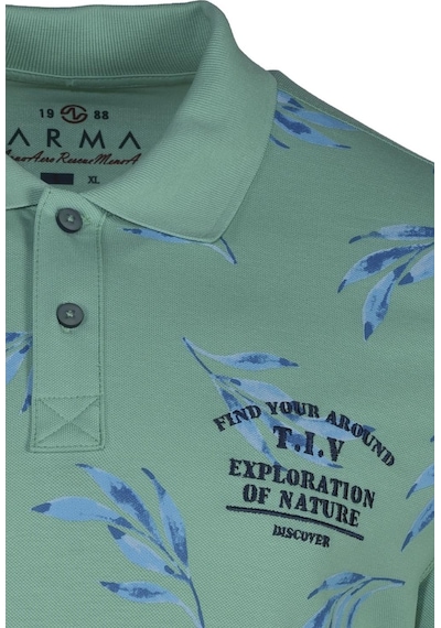 AR-MA Arma Erkek Polo Yaka Tişört Y21374274601 Yeşil
