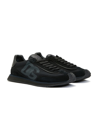 Dolce & Gabbana Dg Cushion Black Sneakers Siyah