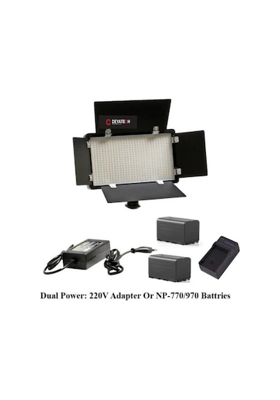Deyatech Pro LED-800 Video Youtube Çekim Işığı Siyah