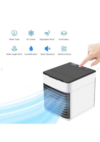 House Pratik Airlife Taşınabilir Klima Kişisel Masaüstü Hava Soğutucu Nemlendirici