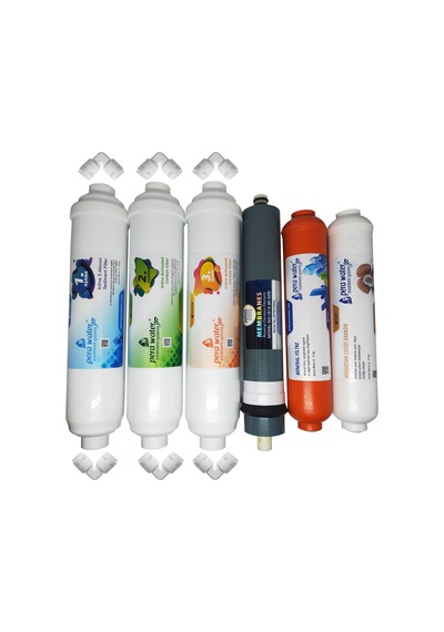 Pera Water Kapalı Kasa Su Arıtma Platinium Mebran 6Lı Mineral Set
