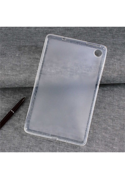 Matepad T8 Uyumlu Zore Tablet Süper Silikon Kapak-renksiz