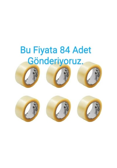 Koli Bandı,45 Mm X 100 Metre, Şeffaf Bu Fiyata 84 Adet Gönderiyor