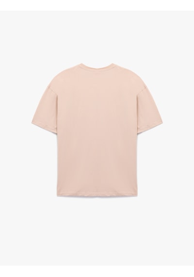 Koton Stitch Lisanslı Kısa Kollu Bisiklet Yaka Baskılı Oversize Tişört Pembe 6wal10381ık Gül Koton Stitch Lisanslı Kısa Kollu Bisiklet Yaka Baskılı Oversize Tişört Pembe 6wal10381ık Gül
