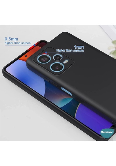 Xiaomi Redmi Note 12 Pro İçin Kılıf Groovy Soft Lacivert Redmi Note 12 Pro İle Uyumlu Kılıf - Lacivert
