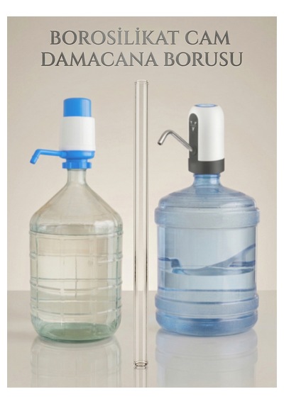 Cam Damacana Borusu Şefaf