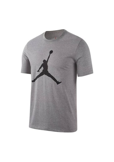 Jordan Erkek T-shirt M J Jumpman Ss Crew Cj0921-091 Gri-gri