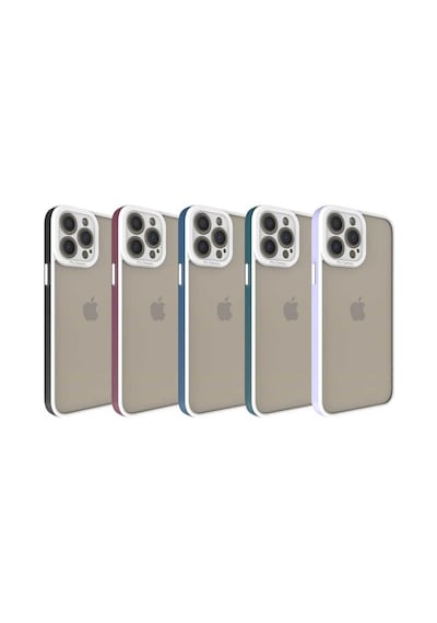 Apple Uyumlu iPhone 13 Pro Max Uyumlu Zore Mima Kılıf-koyu Yeşil Koyu Yeşil -