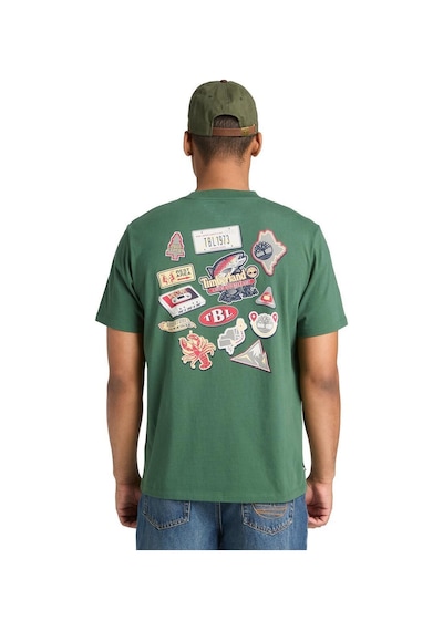Timberland Magnet Back Graphic Tee Erkek Tişört Tb0a5mnva6x1 Yeşil