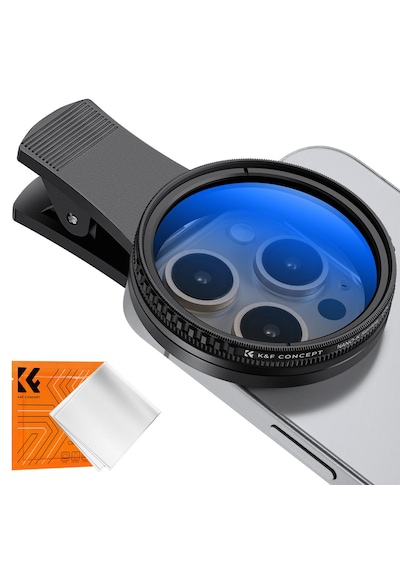 K&f Concept Klipsli 52mm Cpl Filtre Seti - Tüm Telefonlarla Uyumludur
