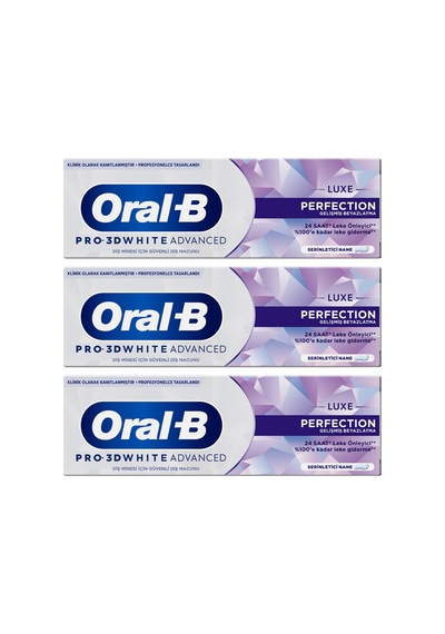 Pro 3d White Advanced Luxe Perfection Diş Macunu 75 Ml X 3