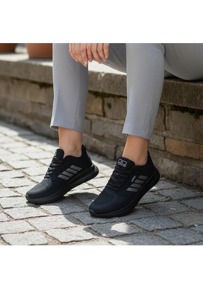 Branca 3990 Tx Siyah-füme Fuspetli Erkek Spor Ayakkabı Siyah
