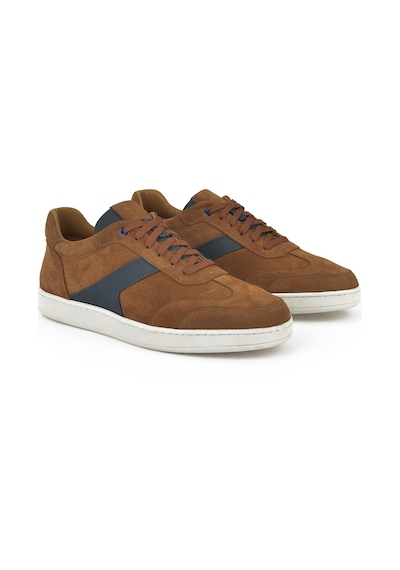 Ziya, Erkek Hakiki Deri Sneaker 151983zx30 Taba 151983zx30 320 Taba