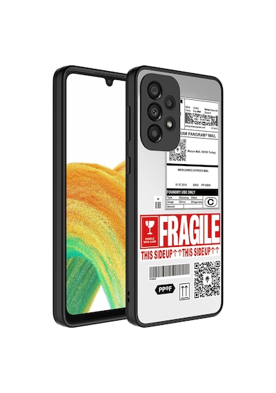 Ardemix Galaxy Uyumlu A33 5g Kılıf Aynalı Desenli Kamera Korumalı Parlak Mirror Kapak - Süp Süper Anne