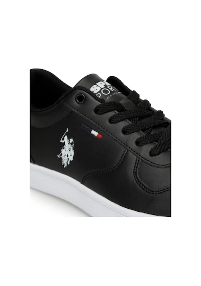 U.s. Polo Assn. Thunder Wmn 4fx 36-40 Siyah Sneaker Ayakkabı-siyah Siyah