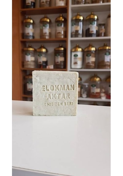 El Yapımı Kostiksiz Zeytinyağlı Kare Sabun 6.5 x 6.5 x 2.5 CM