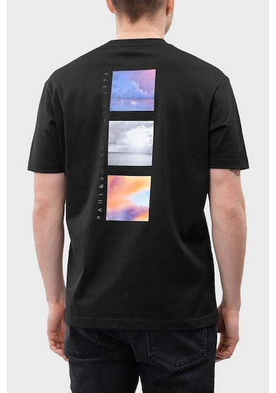 Paul & Shark Erkek T Shirt 24411077 011 Siyah SIYAH Siyah