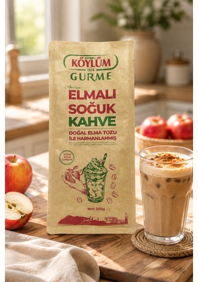 Köylüm Gurme Elmalı Soğuk Kahve 200 Gr Öğütülmüş