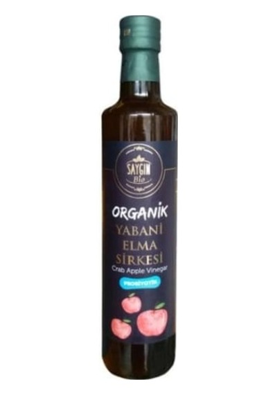 Saygın Organik Yabani Elma Sirkesi 500 ML