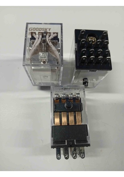 Re-403dt 24v 5a 4c 14pın Goodsky Güç Röle 3 Adet