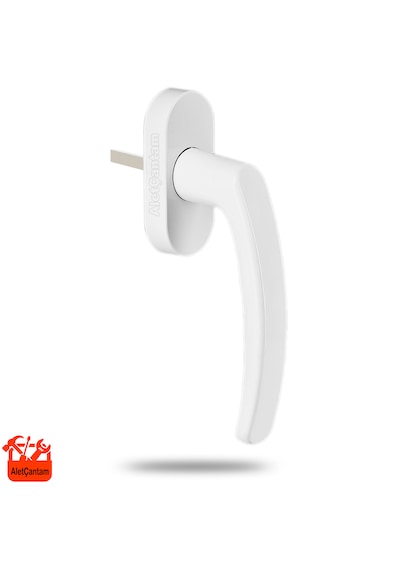 Aletçantam Pvc Pencere Kolu Pimapen Plastik Pen Kulp Beyaz - 4 Adet