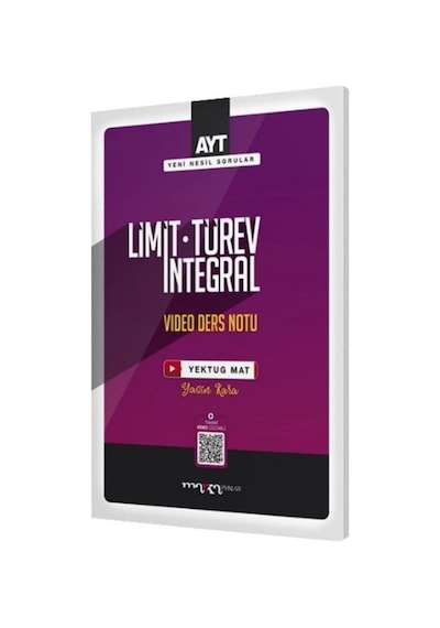 AYT Limit Türev İntegral Video Ders Notları  -  Yasin Kara  -  Marka Yayınları