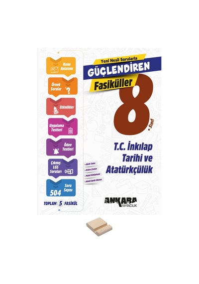 Lgs 8. Sınıf Güçlendiren İnkılap Tarihi Atatürkçülük Fasiküller Ve Telefon Tutucu