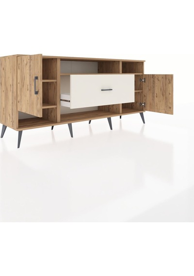 Hyperion Konsol 5 Raflı Tek Çekmeceli 2 Kapaklı 176x44x83 Çam-çam/aytaşı Çam/aytaşı Hyperion Konsol 5 Raflı Tek Çekmeceli 2 Kapaklı 176x44x83 Çam-çam/aytaşı Çam/aytaşı