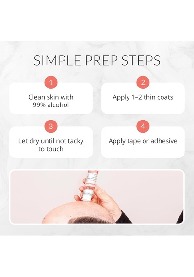 Walker Tape Scalp Protector Thick Protez Saç Uygulaması İçin Ter Önleyici 1.4 Fl Oz 41.4ml