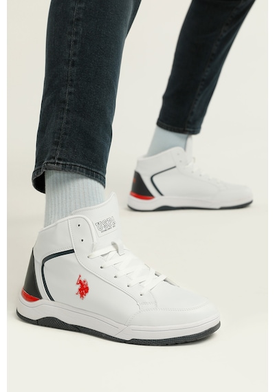 U.S. Polo Assn. ARTEMIS HI 2PR Beyaz Erkek Sneaker Beyaz