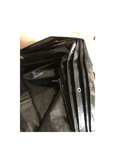 Siyah Çadır Branda 230 Gr 8 Metre X 6 Metre Çadır