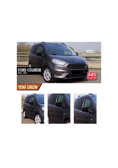 Ford Courier (2014 - 2017) Batman Yarasa Ayna Kapağı (parlak Siyah)