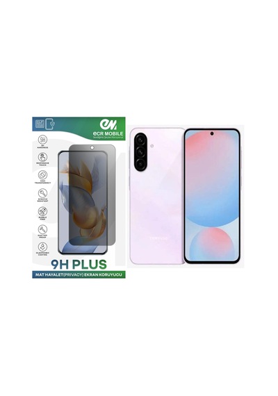 Samsung Galaxy A56 Ekran Koruyucu Tam Uyumlu 9h Esnek Nano Kırılmayan Mat Hayalet Privacy