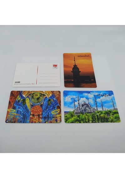 Giftsturkiye Kartpostal Değerlerimiz Yılbaşı Hediye 6'lı