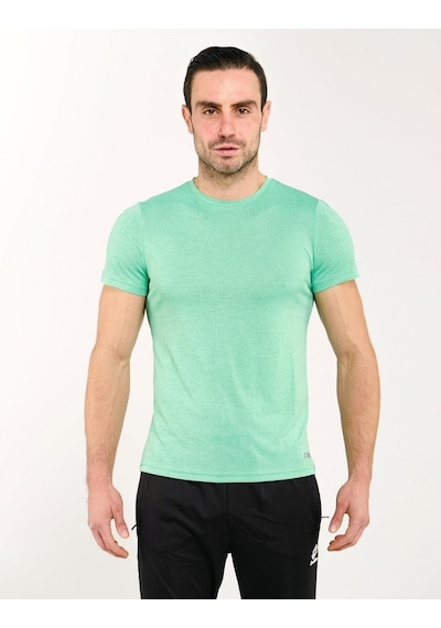 Lotto T-Shirt Erkek Su Yeşili-Gıo Tee Pl-W1114 Çok Renkli