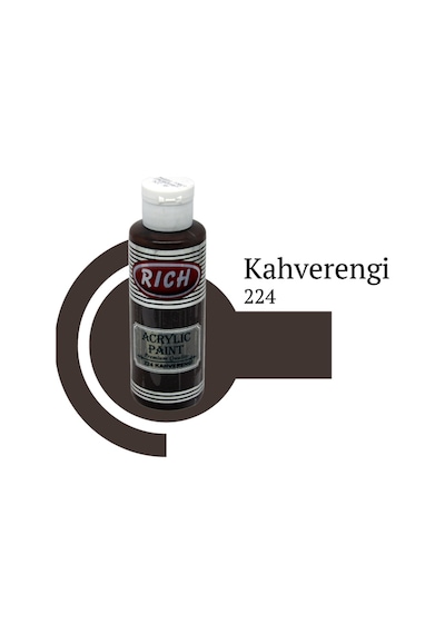 Rich Master Akrilik Boya 120 Cc. 224 Kahverengi